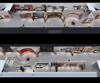 Modern Exhibition Hall-ID:973490006