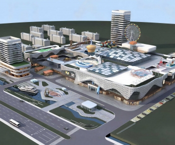 Modern Appearance Of Commercial Building-ID:901232961