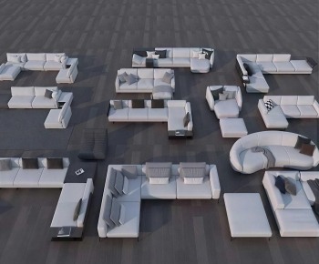 Modern Sofa Combination-ID:952241901