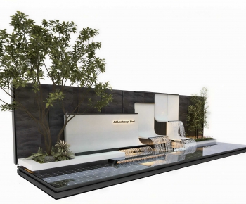 Modern Landscape Wall-ID:381419908