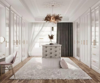 European Style Clothes Storage Area-ID:625845911