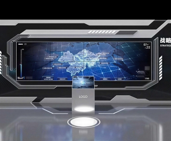 Modern Exhibition Hall-ID:970621162