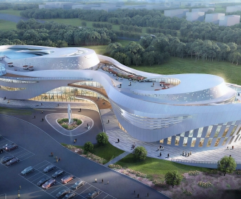 Modern Appearance Of Commercial Building-ID:335369118