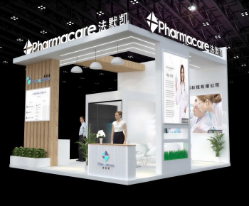 Modern Exhibition Hall-ID:622266057
