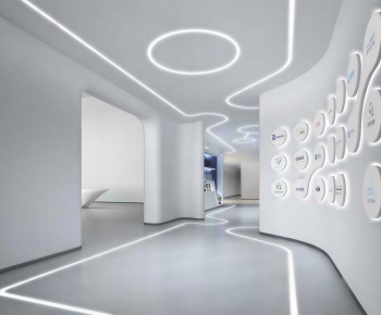 Modern Exhibition Hall-ID:135600699