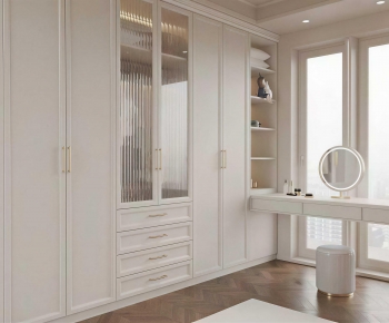 Modern Clothes Storage Area-ID:438064104