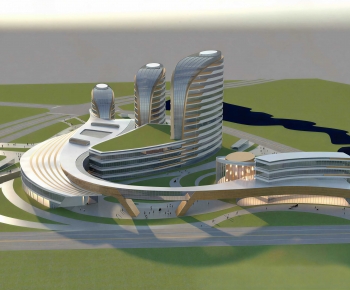 Modern Appearance Of Commercial Building-ID:184257032