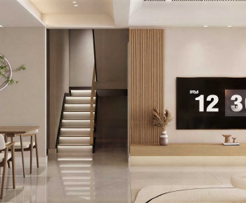 Modern A Living Room-ID:941215041