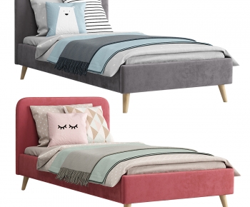 Modern Child's Bed-ID:217046021