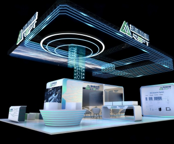 Modern Exhibition Hall-ID:368973027