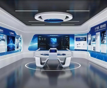 Modern Exhibition Hall-ID:404731991