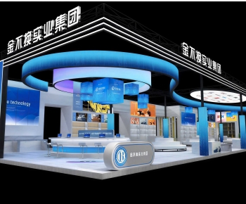 Modern Exhibition Hall-ID:225584989
