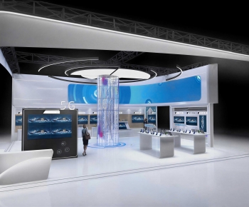 Modern Exhibition Hall-ID:784015891