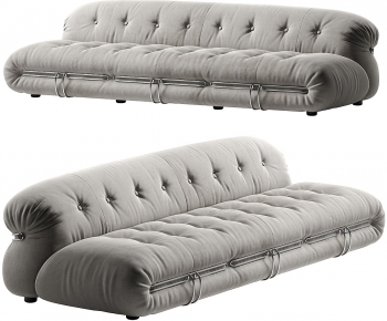 Modern Three-seat Sofa-ID:848346956