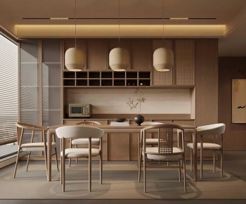 New Chinese Style Dining Room-ID:402834897