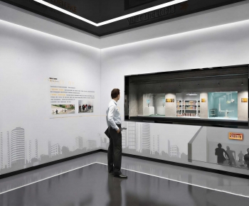 Modern Exhibition Hall-ID:448424101