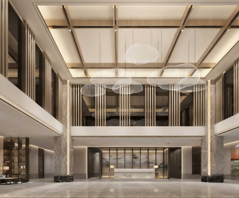 Modern Office Reception Desk-ID:560400013