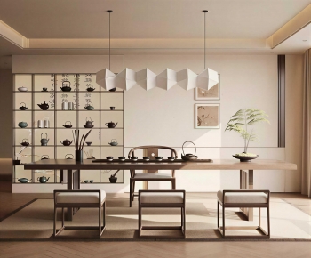 New Chinese Style Tea House-ID:750586038