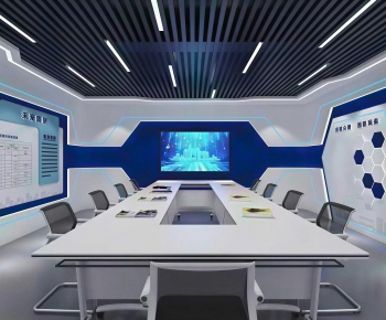 Modern Exhibition Hall-ID:787916902