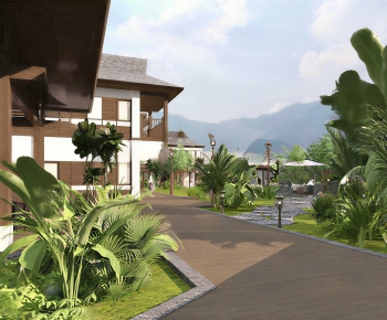 Modern Courtyard/landscape-ID:786210063