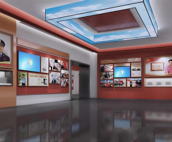 Modern Exhibition Hall-ID:775079973