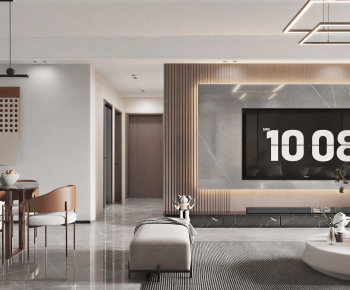 Modern A Living Room-ID:904346949