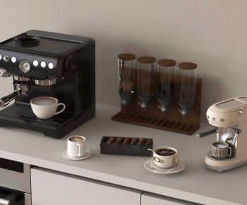 Modern Kitchen Electric Coffee Machine-ID:394699651
