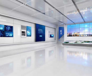 Modern Exhibition Hall-ID:846873041