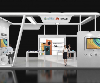 Modern Exhibition Hall-ID:524771938