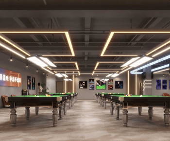 Modern Billiard Room-ID:645528081
