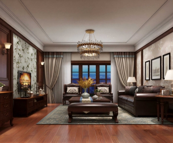 American Style A Living Room-ID:967736015