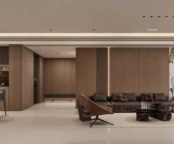 Modern A Living Room-ID:713789567