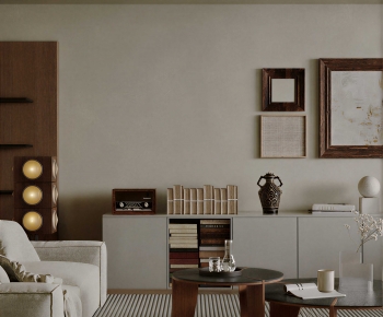 Modern A Living Room-ID:729121922