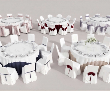 Modern Dining Table And Chairs-ID:132344013