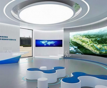 Modern Exhibition Hall-ID:929373036