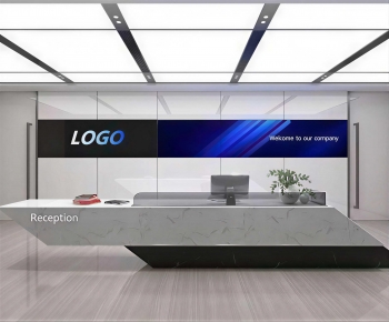 Modern Exhibition Hall-ID:143610956