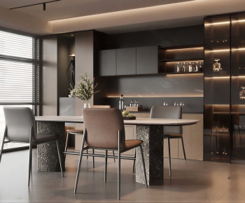 Modern Dining Room-ID:871093038