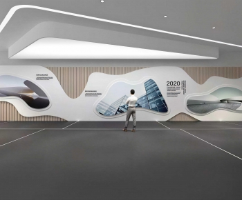 Modern Exhibition Hall-ID:889759139