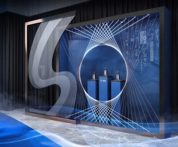 New Chinese Style Exhibition Hall-ID:918975112