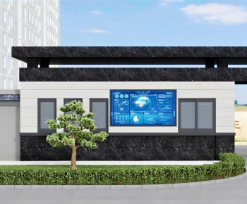 Modern Facade Element-ID:931020027