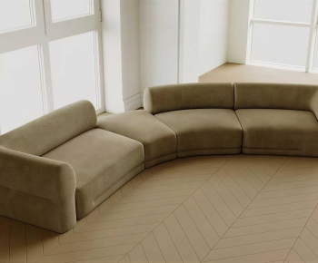 Modern Curved Sofa-ID:658083927