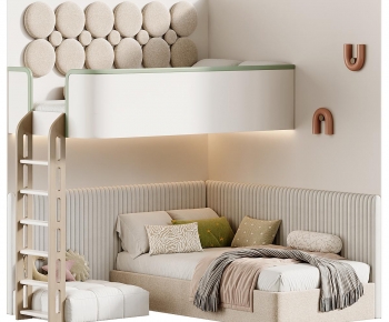 Modern Bunk Bed-ID:332355024