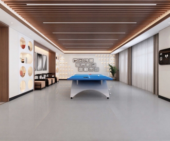 Modern Staff Recreation Room-ID:554188975