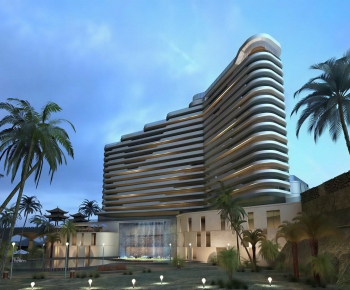 Modern Appearance Of Commercial Building-ID:117700103