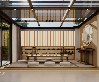 New Chinese Style Tea House-ID:290705921