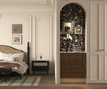 French Style Bedroom-ID:466532958