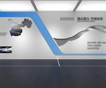 Modern Exhibition Hall-ID:595333109