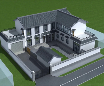 Chinese Style Detached Villa-ID:978260044