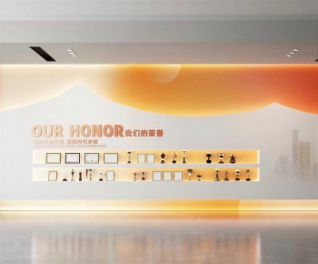 Modern Exhibition Hall-ID:615554091