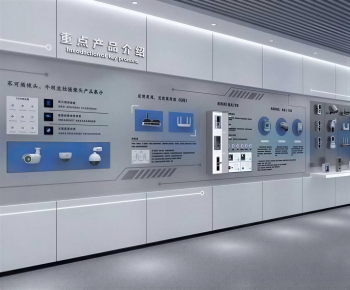 Modern Exhibition Hall-ID:486401087